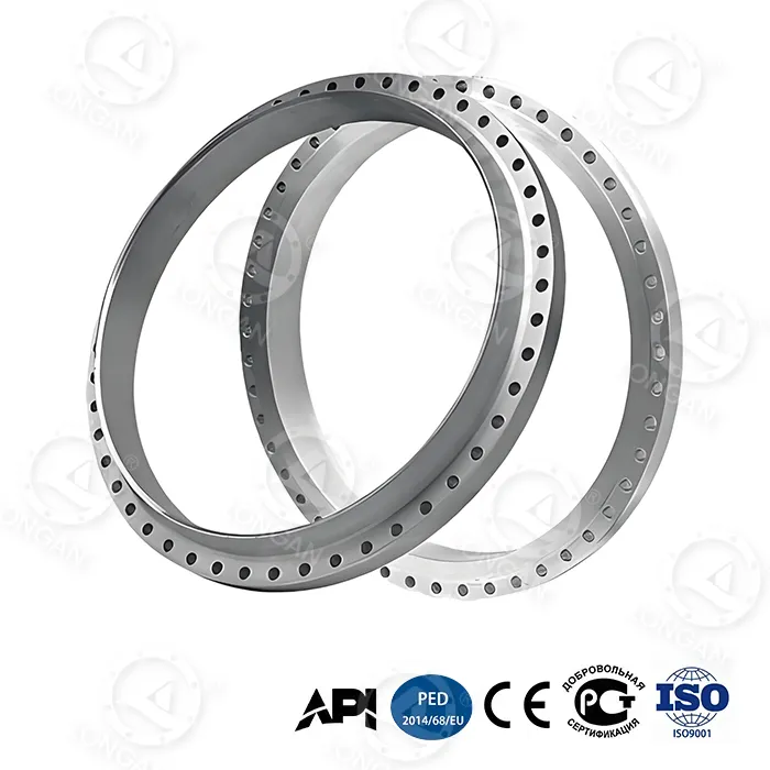 Flange de tamanho grande