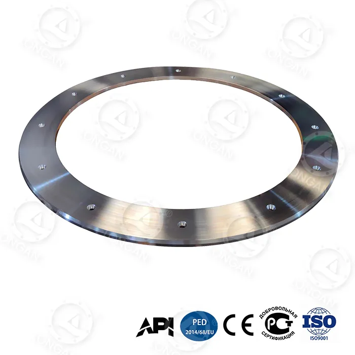 Flange de boca grande