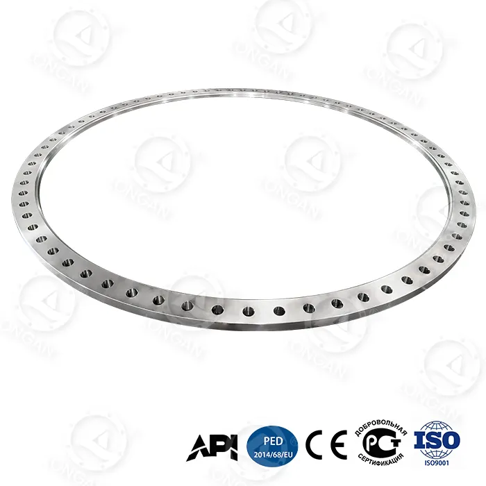 Flange de aço grande